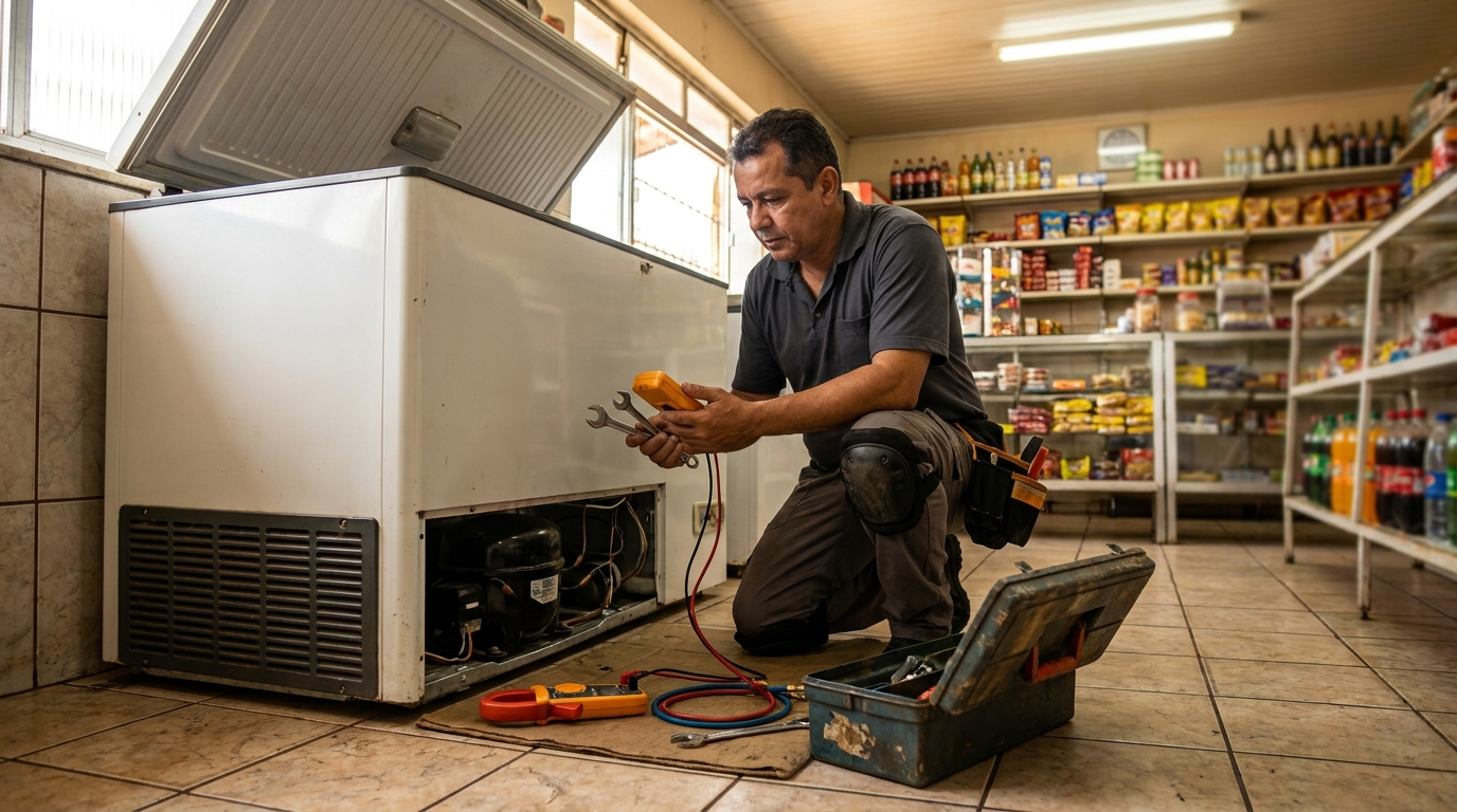 Técnico de freezer perto de mim em Vitória‑ES